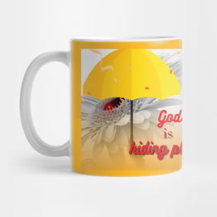 God is my hiding place Mug